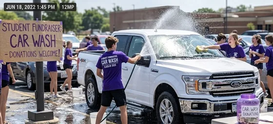 Student Fundraiser Car Wash